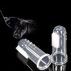 Soft Finger Toothbrush for Dogs and Cats - Effective Pet Dental Care
