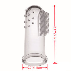 Soft Finger Toothbrush for Dogs and Cats - Effective Pet Dental Care