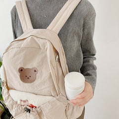 Mom & Me Bear Waterproof Backpack for Outings