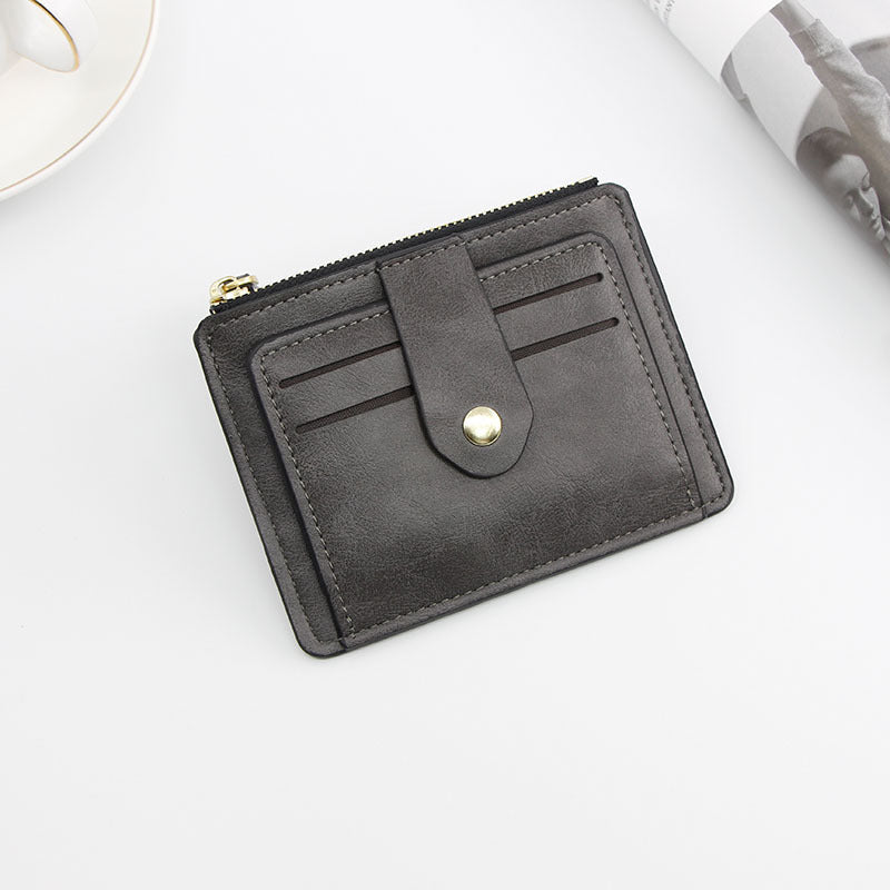 Dark Buckle Coin Purse