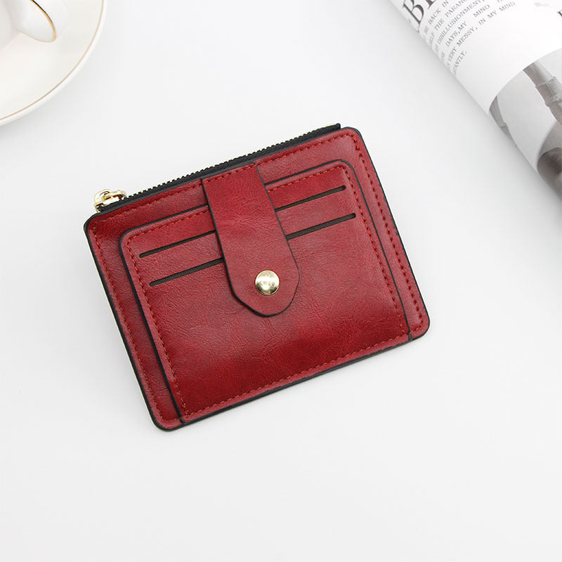 Dark Buckle Coin Purse