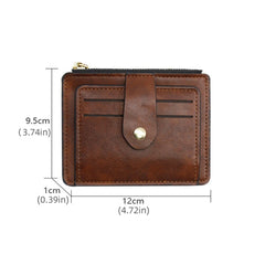 Dark Buckle Coin Purse