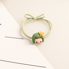Resin Little Girl Hair Ties Cartoon Hair Accessories Headband