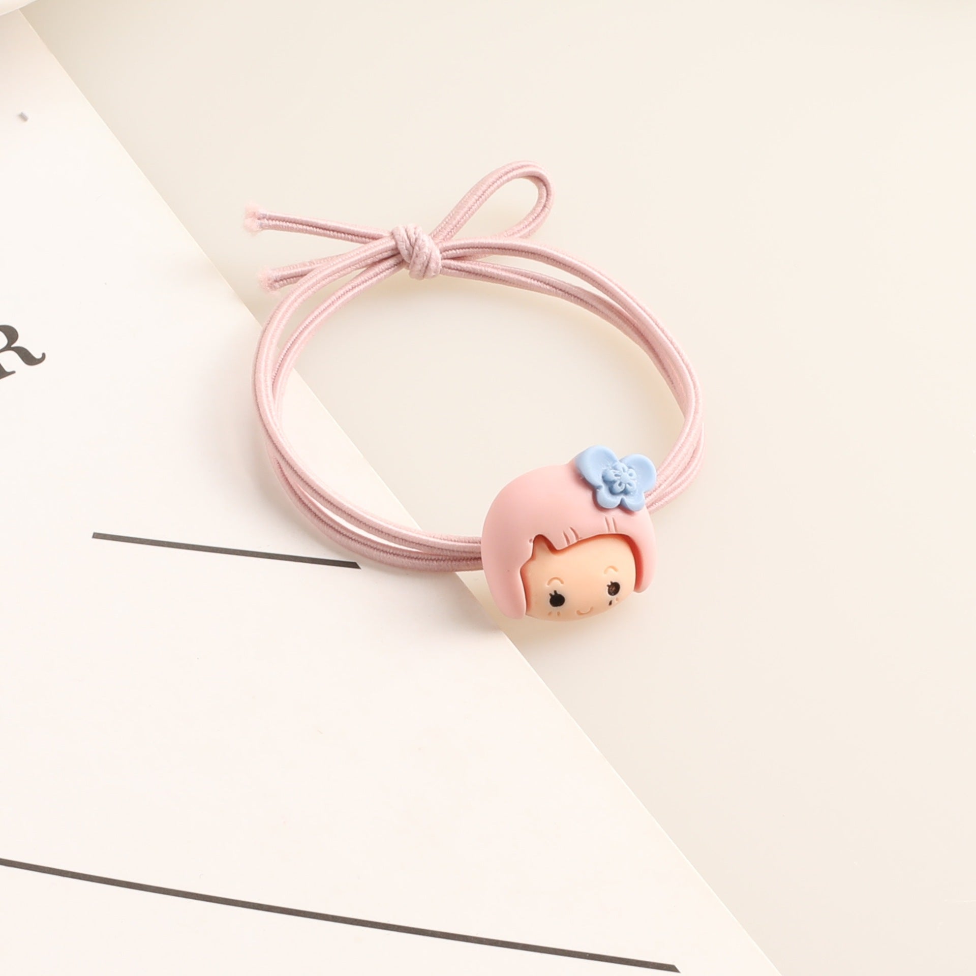 Resin Little Girl Hair Ties Cartoon Hair Accessories Headband