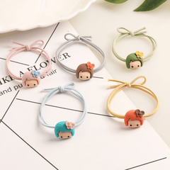 Resin Little Girl Hair Ties Cartoon Hair Accessories Headband
