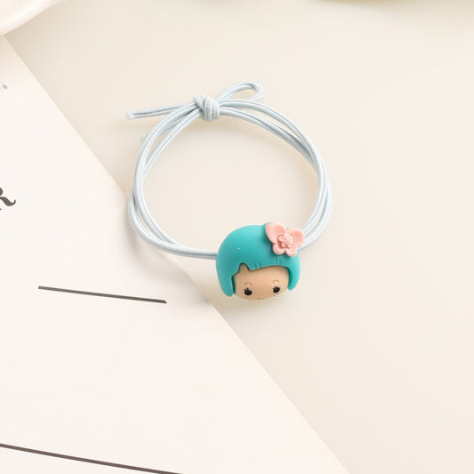 Resin Little Girl Hair Ties Cartoon Hair Accessories Headband