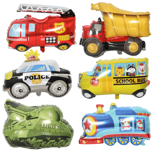 Transportation Balloon Decoration for Party Fun
