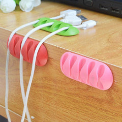 1pc Silicone Cable Organizer - Keep Cables Tangle-Free