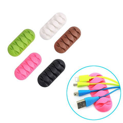 1pc Silicone Cable Organizer - Keep Cables Tangle-Free