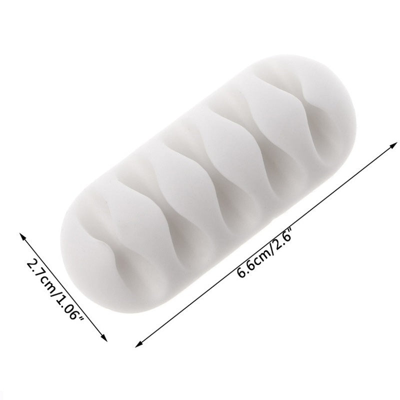 1pc Silicone Cable Organizer - Keep Cables Tangle-Free