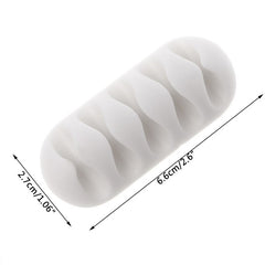 1pc Silicone Cable Organizer - Keep Cables Tangle-Free