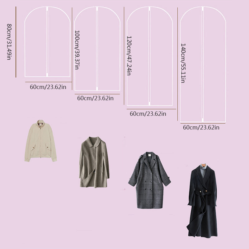 Garment Bags for Hanging Clothes Storage Bag for Closet