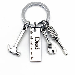 Custom Engraved Stainless Steel Keychain for Men
