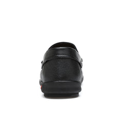 Men's Braided Stitch Loafers - Stylish Slip-On Shoes