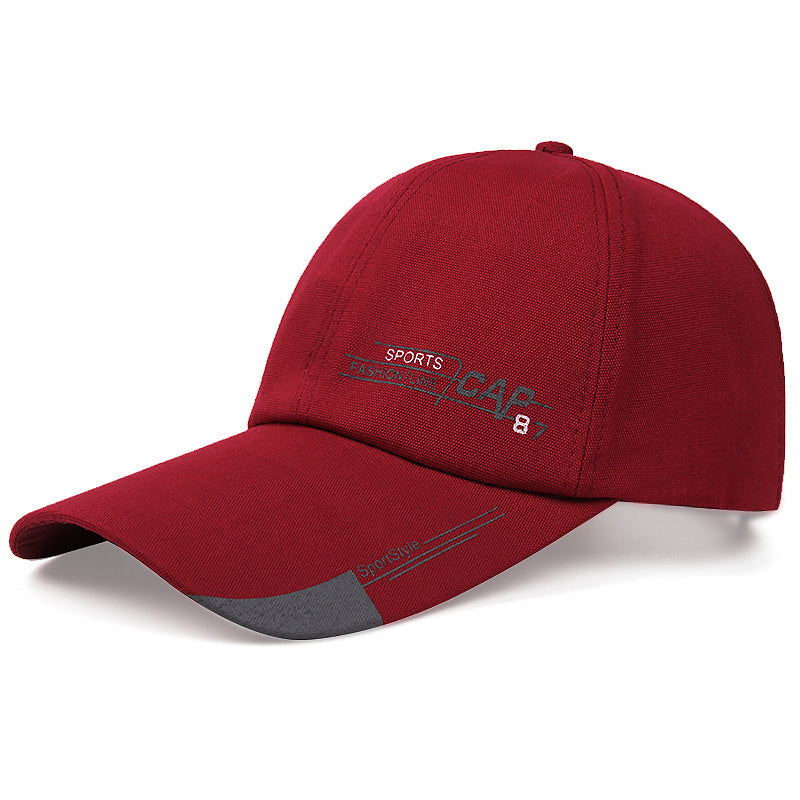 Summer Outdoor Sports Visor Hat Adjustable Sun Hat Baseball Cap