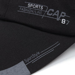 Summer Outdoor Sports Visor Hat Adjustable Sun Hat Baseball Cap