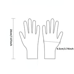 Men's Winter Double Layer Knitted Riding Gloves