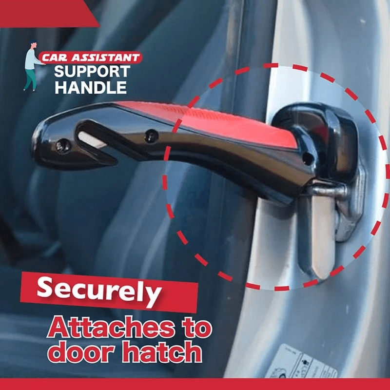 Car Safety Handle Door Aider Handles Assist Door Safety Hammer Bar