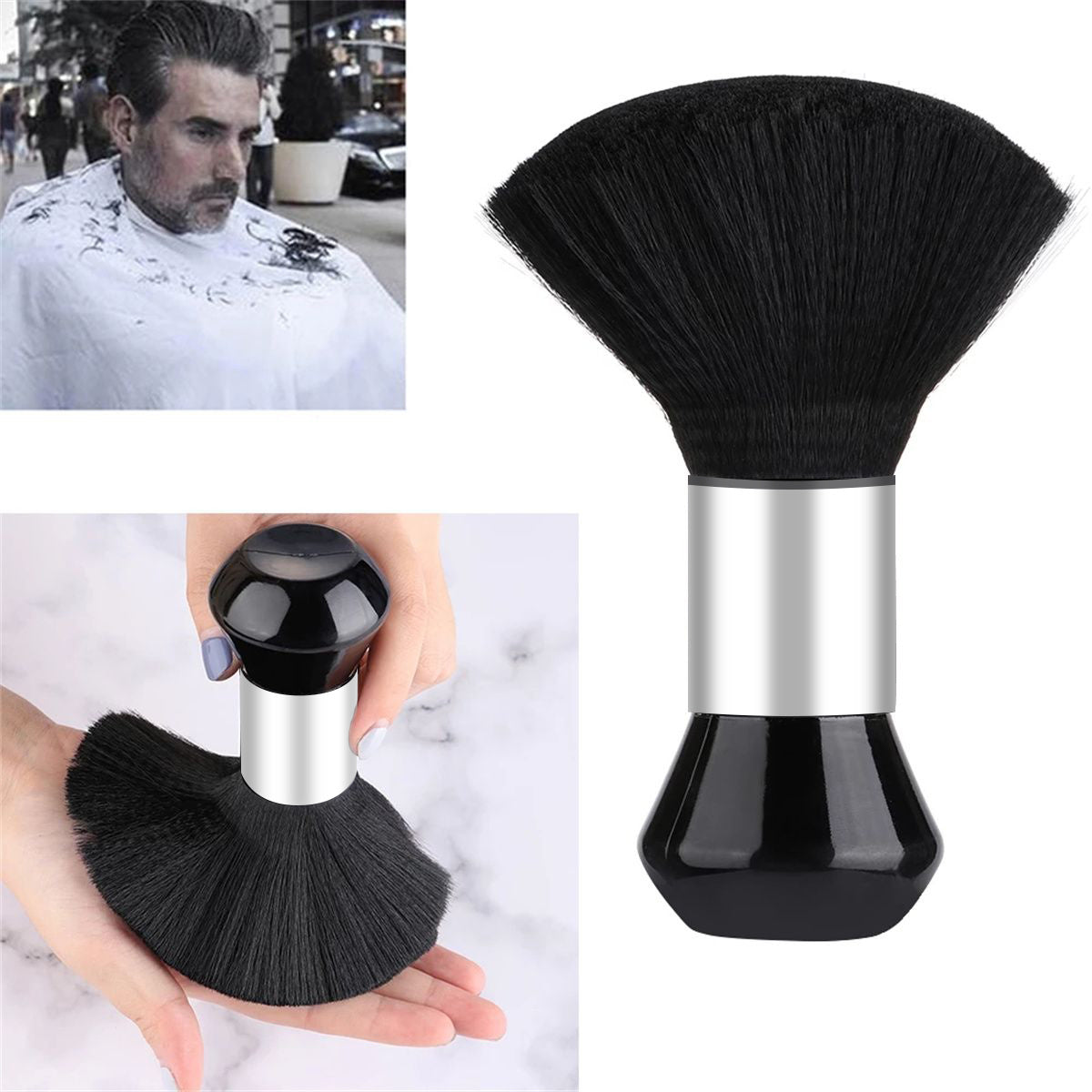 Hair Cutting Brush for Barbershop Neck Hair Cleaning Duster