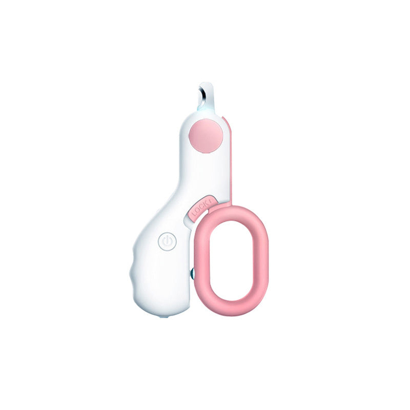 Professional Pet Nail Clippers with LED Lights - Easy and Safe Trimming