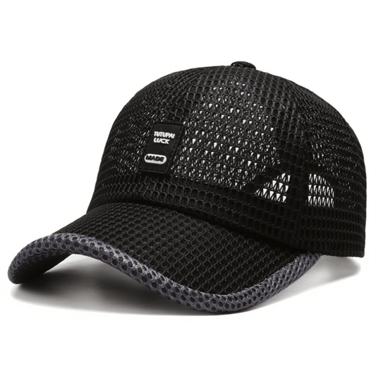 Men's Mesh Baseball Cap Breathable Summer Caps Dad Hat Fishing Hats Trucker Cap