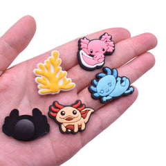 28pcs Marine Animal Shoe Charms For Clogs Sandals PVC Shoe Decorations