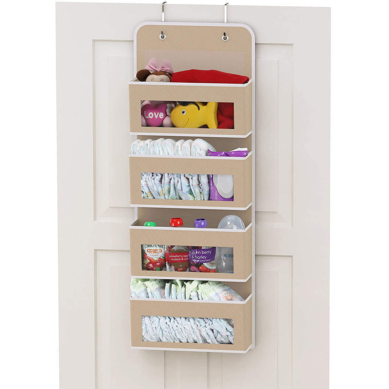 Wall Mounted Storage Bag for Underwear, Toys, and Doll Hair Accessories