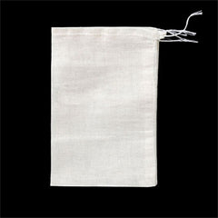 10pcs Reusable Muslin Drawstring Bags for Soap Herbs Tea