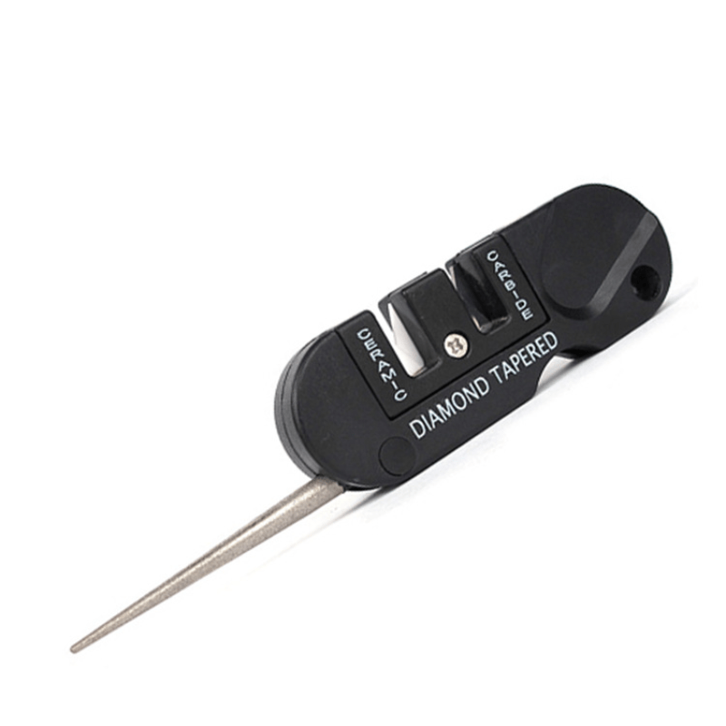 Portable 4-In-1 Tungsten Steel Sharpener for Camping