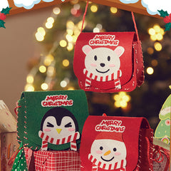 Christmas Deer Backpack DIY Material Bag for Kids