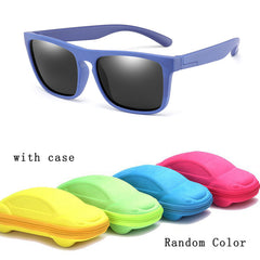 Boy's Square Frame Sunglasses UV400 Glasses Age 3-12