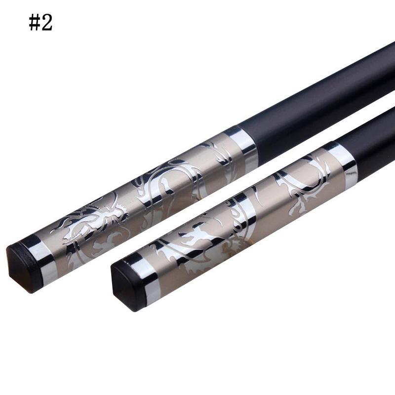 Chinese Golden Dragon Chopsticks Non slip Alloy Sushi Household Tableware