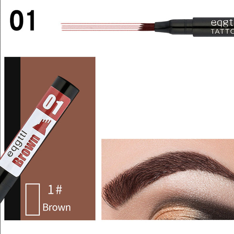 Waterproof Sweatproof Eyebrow Pencil for Flawless Makeup