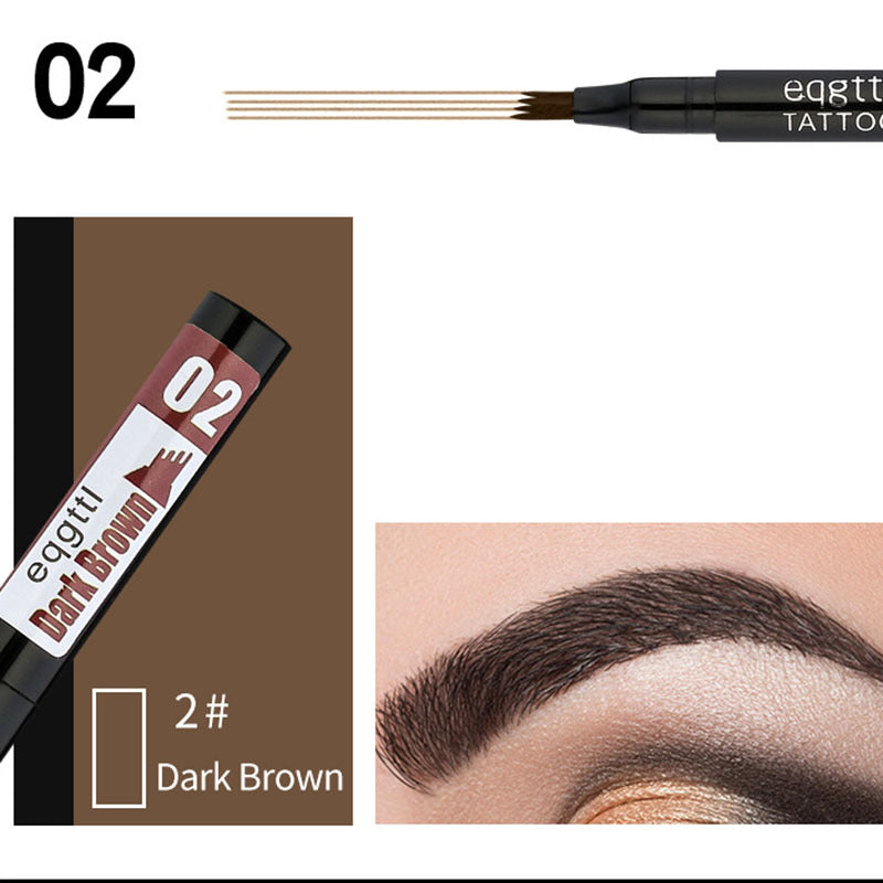 Waterproof Sweatproof Eyebrow Pencil for Flawless Makeup