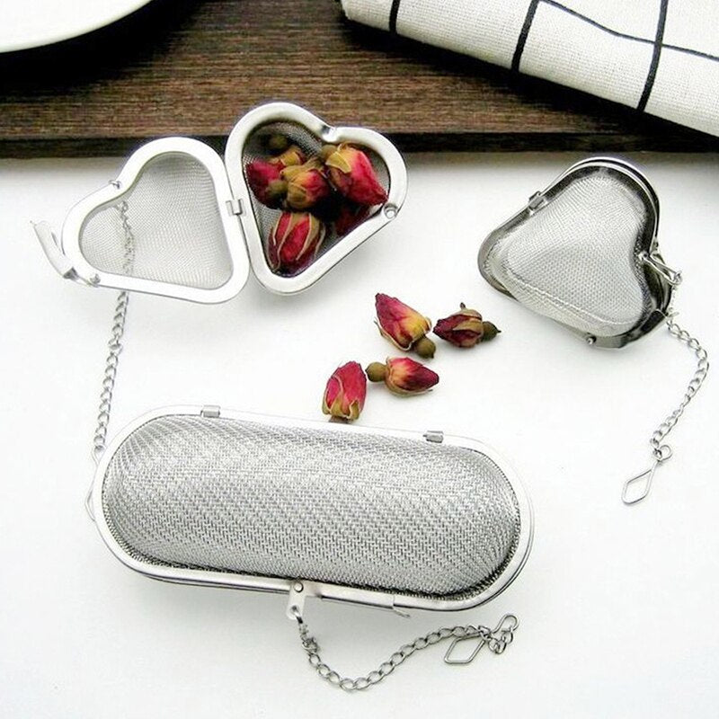Stainless Steel Infuser for Loose Tea and Spices - Fine Mesh Strainer