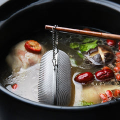 Stainless Steel Infuser for Loose Tea and Spices - Fine Mesh Strainer