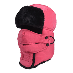 Thickened Fleece Warm Ears Protection Ski Hat