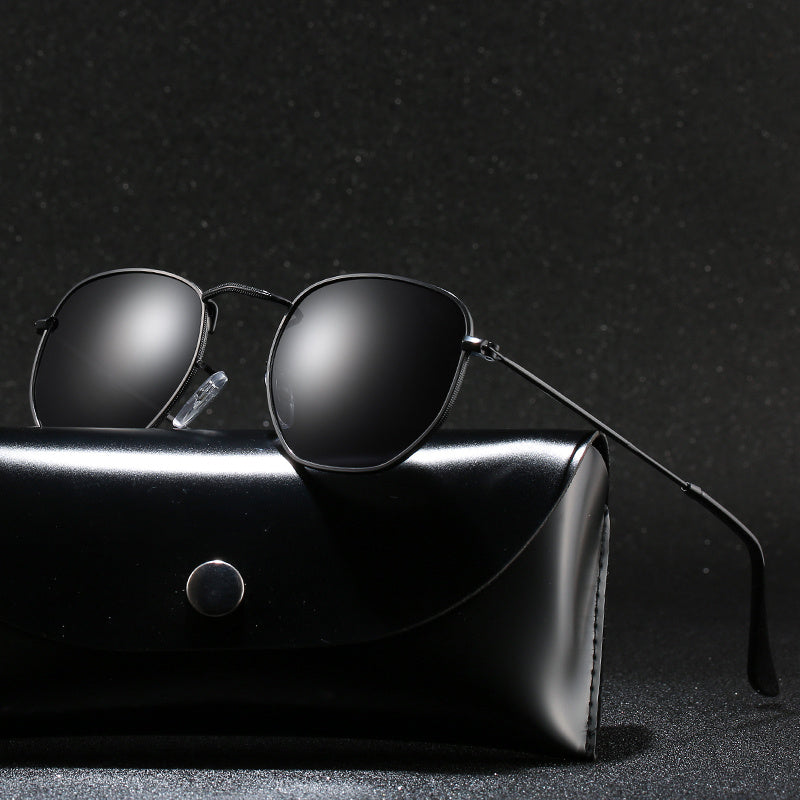 Men's Polarized Metal Sunglasses UV Protection Sports Sunglasses