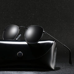 Men's Polarized Metal Sunglasses UV Protection Sports Sunglasses