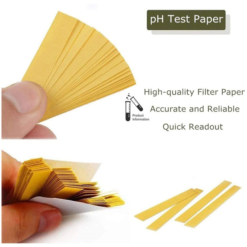 80 Strips PH 1 14 Test Paper For Aquarium Water PH Monitoring