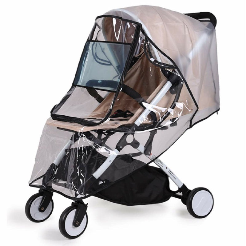 Baby Stroller Rain Cover - Travel Snowproof Dustproof Breathable Windproof