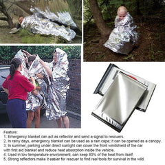 Waterproof Emergency Blanket for Outdoor Survival Camping Hiking Travel