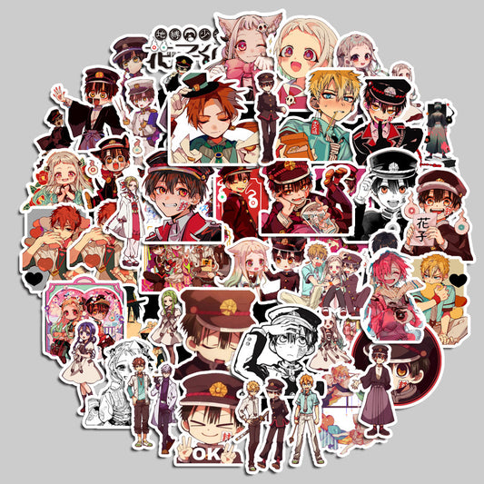 50pcs Pet Earthbound Youth Graffiti Stickers DIY Stationery Computer Stickers