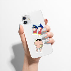 50pcs Shin Chan Graffiti Stickers for DIY Stationery and Computers