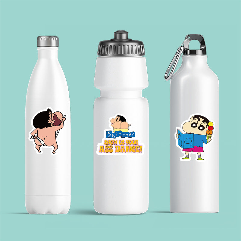 50pcs Shin Chan Graffiti Stickers for DIY Stationery and Computers