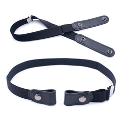 Elastic Waist Belt No Buckle for Men No Bulge No Hassle Belt