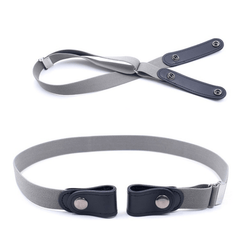 Elastic Waist Belt No Buckle for Men No Bulge No Hassle Belt