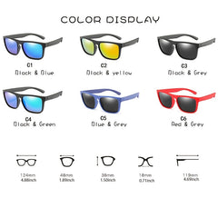 Kids UV Protection Square Frame Sunglasses for Boys and Girls