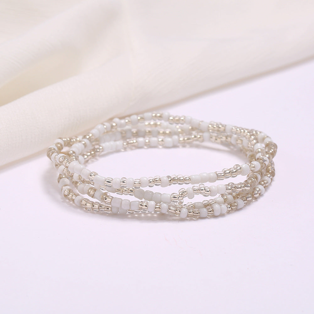 Colorful Waist Beads Chains for Women, Summer Body Chain