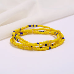 Colorful Waist Beads Chains for Women, Summer Body Chain